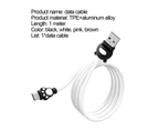 Bluebird Data Cable Cartoon Fast Charging 2.1A Type-C Charger Cord Wire for Mobile Phone-White