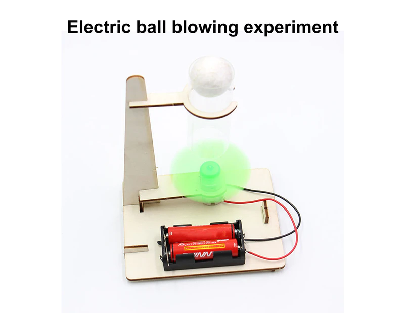 Educational Toy Floating Experiment Explore-Ability Wood Electric Ball Toy for Kid-Wooden