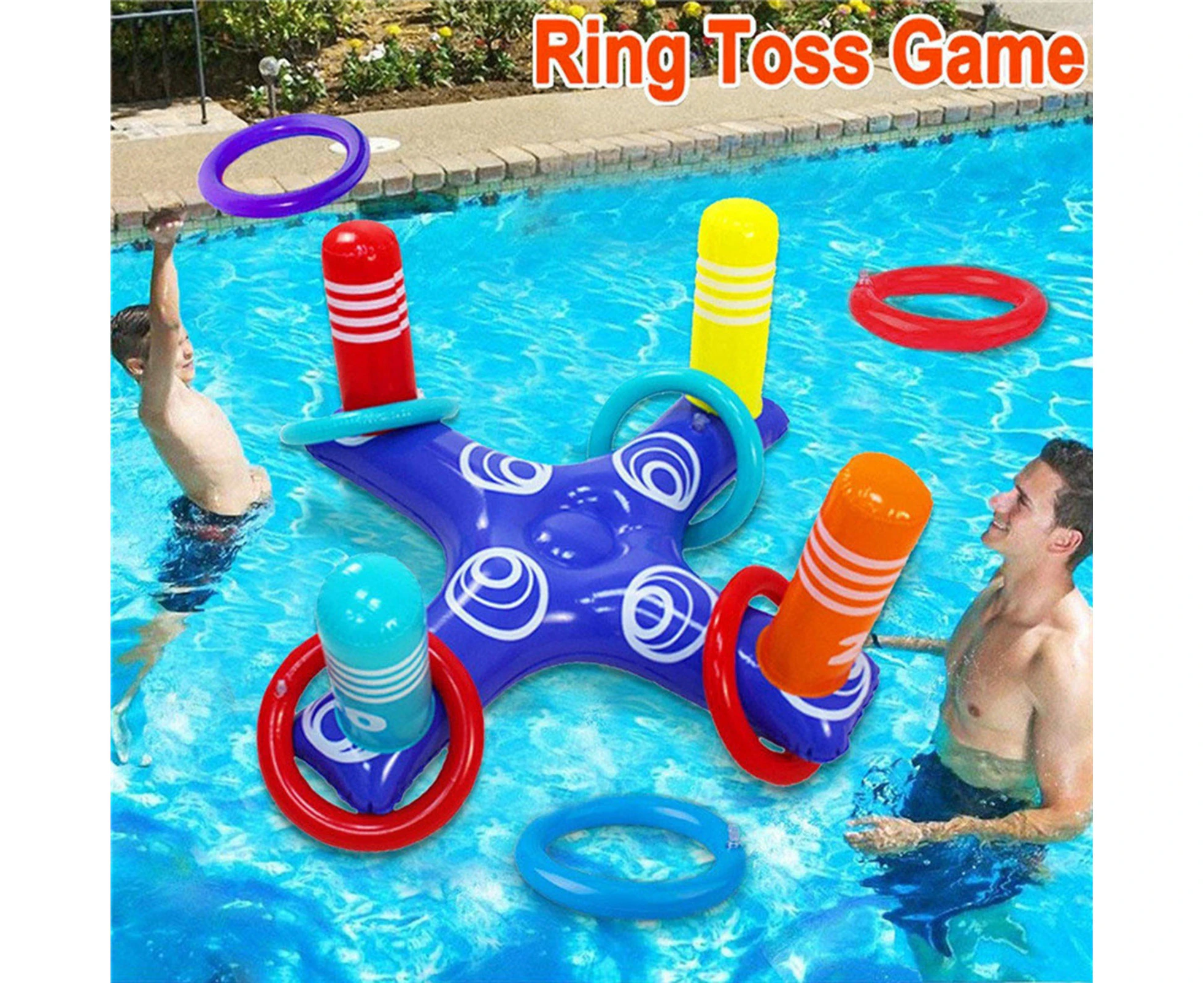 Inflatable Banana Ring Toss Game