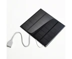 Bluebird 6V 3W 600MA Power Bank Solar Panel USB Travel Battery Charger for Mobile Phone-