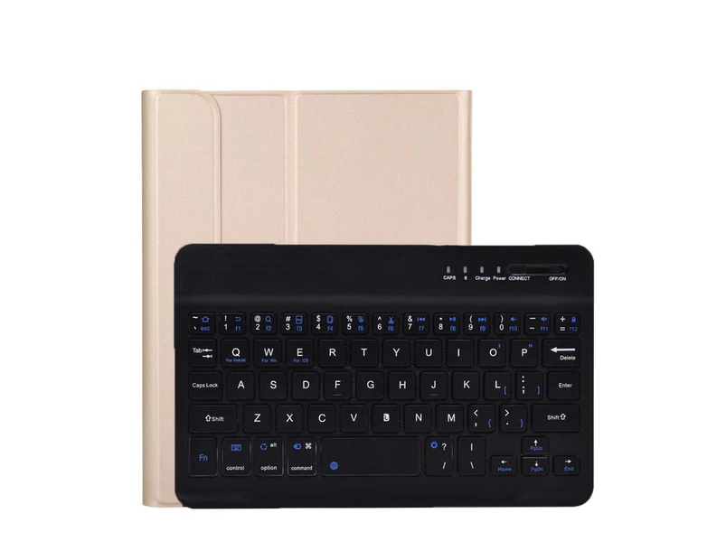 Keyboard Case for Samsung Galaxy Tab S6 Lite 10.4 inch 2024/2022/2020 SM-P620/P625/P610/P613/P615/P619, Soft TPU Back Cover with Pencil Holder