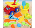 1 Set Beach Toy Lovely Portable Animal Shape Beach Sandbox Set for Summer-Random C