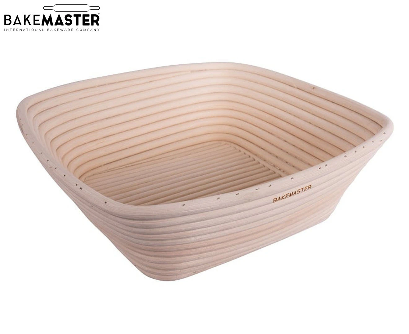 Bakemaster 25cm Square Proving Basket