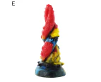 SunnyHouse Anal Sex Toy Easy to Clean Fast Adaptation Ergonomic Colorful Octopus Dildo Anal Plug for Lover - E