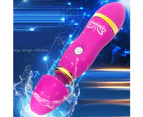 SunnyHouse Safe 12 Speed G-Spot Vibrator Erotic Vagina Clitoris Stimulator Women AV Stick - White USB Charging