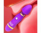 SunnyHouse Safe 12 Speed G-Spot Vibrator Erotic Vagina Clitoris Stimulator Women AV Stick - Pink USB Charging