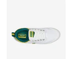 Dunlop Volleys International Volley Low Canvas Casual Mens Shoes Black White - White/Green/Gold International Low