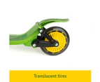 John Deere Push to Floor Scooter with LED Wheels