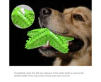 Dog Pet Toothbrush Brushing Starfish Stick Teal