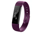 Smart Fitness Tracker Waterproof Bluetooth Heart Rate