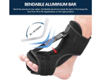 Adjustable Elastic Plantar Fasciitis Night Splint Foot Drop Support Brace Belt