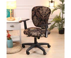 Computer Office Chair Covers Universal Stretchable Polyester Washable Rotating Chair Slipcovers,ONLY Chair Covers