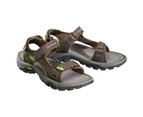 Kathmandu Ingott Men's Summer Travel Sandals  Hiking Sandals - Brown Dark