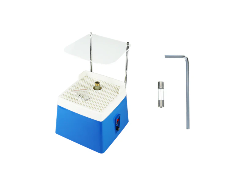 220v Portable Stained Grinders Glass Mini Power Glass Ceramics Diy Grinder Grinding Tool With Diamond Grinder Guard Tray Art Grinding Tool Blue