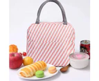 Reusable Lunch Bags Insulated Cooler Tote Zipper Picnic Bag Lunch Container Box Work Travel Food Containers with Front Pocket for Women and Girls