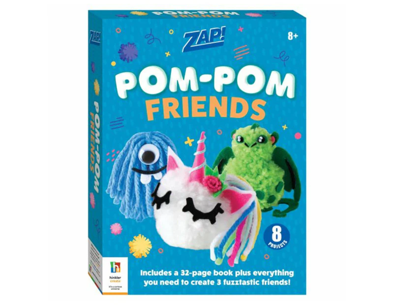 Hinkler Zap! Pom-Pom Friends Kit