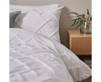 Target Cora Tufted Quilt Cover Set - White