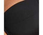 Target Ribbed Balconette Swim Bikini Top - Black