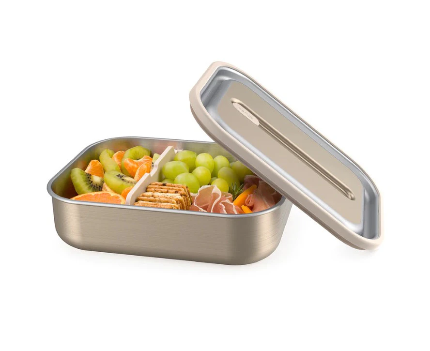 Bentgo Stainless Steel Lunch Box Container Storage Gold