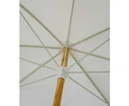 Summa Lovin Beach Umbrella High Quality - White Australian Designer