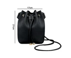 Women's bucket Bag and purse fringe pull rope bucket bag fashionable one-shoulder crossbody bag novelty crossbody bag