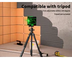 Traderight Laser Level Green Light Auto Self Leveling Waterproof Cross Line Home