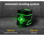 Traderight Laser Level Green Light Auto Self Leveling Waterproof Cross Line Home