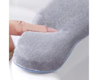 1 Pair Toilet Seat Cushion,Adult Pad Cover Padded Thick Warm Soft Fuzzy Round Elongated Washable Disposable Toilet Mat