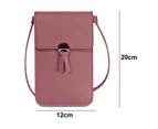 Touchable Single Shoulder Crossbody Phone Bag