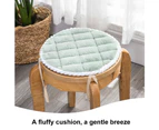 Round cushion stylish seat cushion office stool dining table chair cushion green