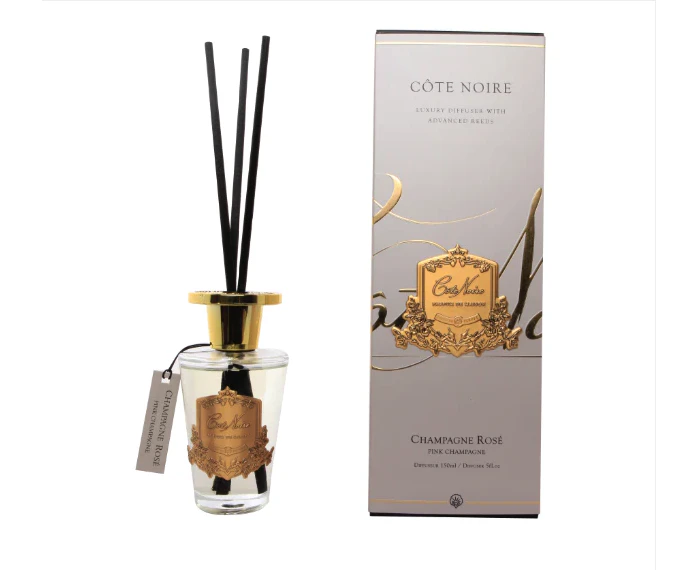 Cote Noire Diffuser Set Gold 150 mL - Pink Champagne GMDL15018