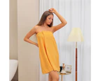 Microfiber Body Towel , Ultra Absorbent & Fast Drying Towel (yellow)