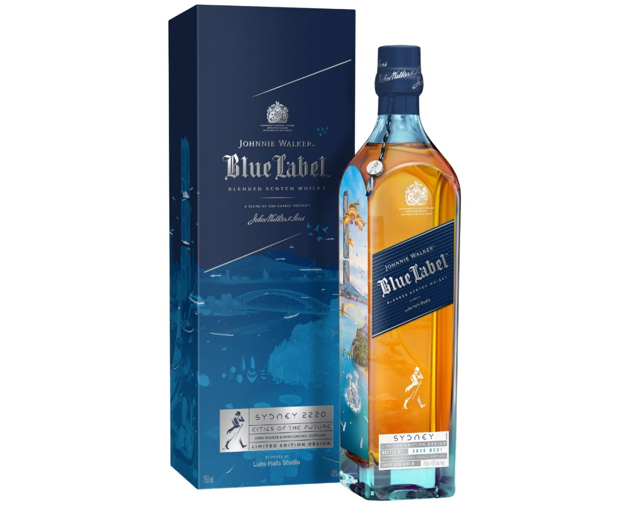 Johnnie Walker Blue Label Sydney Cities Of The Future Limited Edition 700ML