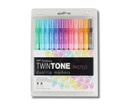 Tombow Twintone Pens Pastel - Set of 12