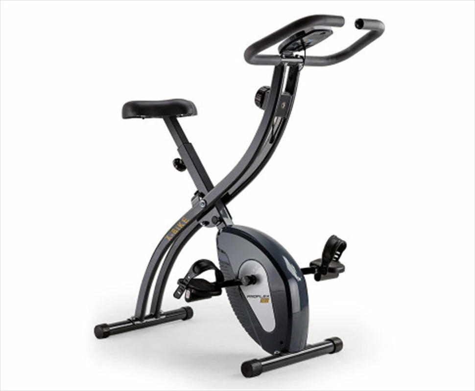 PROFLEX Folding Magnetic Exercise X-Bike - Bicycle Cycling Flywheel Fitness