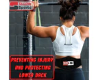 Weight Lifting Belt – 6.5" Wide Neoprene Workout Gym Belt for Men and Women