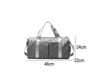 Duffle Bag , Sports Duffel Bag for Gym with Wet Pocket & Shoe Compartment,  Weekender Travel Bag