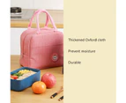 Pink Bear Small Lunch Bags for Women, Portable Insulation Bags, Reusable Lunch Bags, Can be Used for Picnics, Work, etc. (Pink Bear) - Red Bear