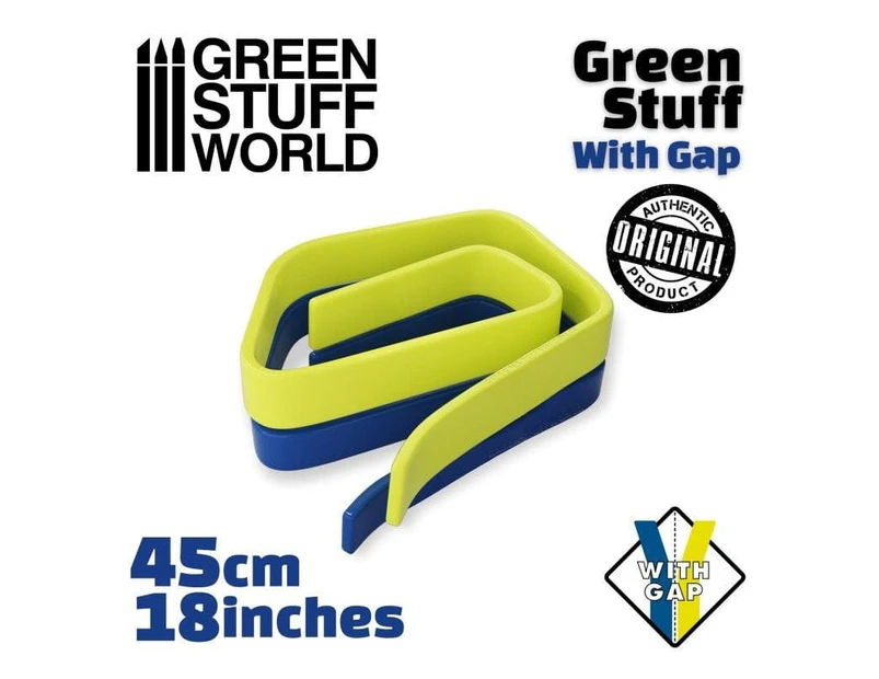 GSW - Green Stuff Tape 18 Inches With Gap (45cm)