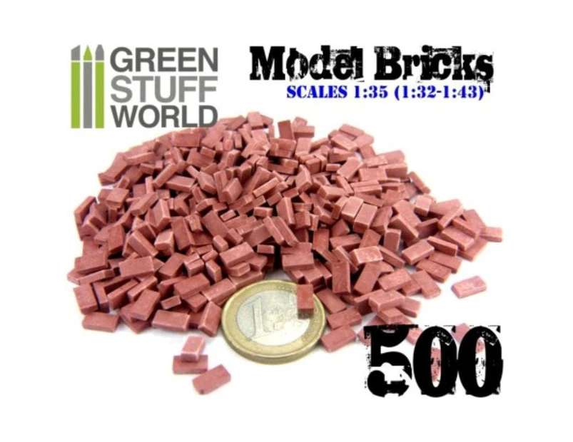 GSW - Model Bricks - Red (x500)