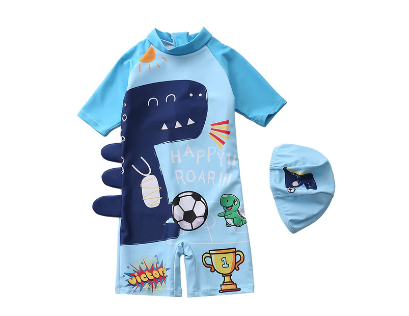 Baby Boy Swimwear One piece Swimsuit Children's Bathing Suit UV Protection Shark Print Swimming Suit for Boys Beach Pool Clothes A7