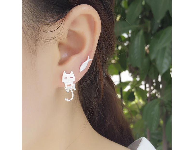 Buy Asymmetrical Koi Fish Earrings Asian Earrings Fun and Online in India   Etsy