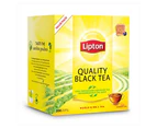 200pc Lipton Quality Black Tea Bags Value Pack 400g Loose Leaf/Leaves Hot Drink