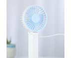 Mini Handheld Fan, USB Desk Fan Small Personal Portable Stroller Table Fan with Rechargeable Battery Operated Cooling Folding Electric Fan for Travel Offic