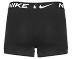 Nike Men's Dri-FIT Essential Micro Trunk 3pk - Black