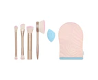 Real Techniques Endless Summer 6 Piece Radiance Brush & Mitt Kit