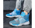 Woosien Mens Basketball Shoes Sports Running Sneakers Blue