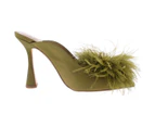 Sam Edelman Women's Heels Anthony - Color: Olive Satin