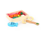 Children Wooden Simulation Kitchen Series Play House Game Set Educational Toy-D