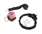 Ankle Strap with Resistance Band Neoprene Padded Ankle Straps Leggings Door Pull Rope